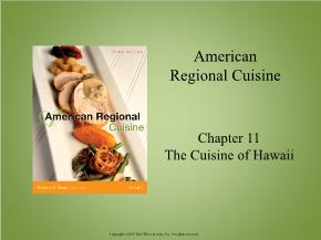 The Cuisine of Hawaii