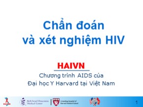 Chẩn đoán và xét nghiệm HIV