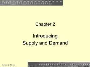 Kinh tế học - Chapter 2: Introducing supply and demand