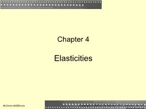 Kinh tế học - Chapter 4: Elasticities