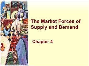 Kinh tế học - Chapter 4: The market forces of supply and demand
