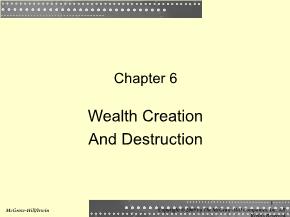 Kinh tế học - Chapter 6: Wealth creation and destruction