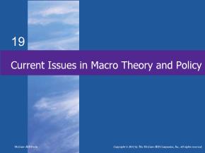 Kinh tế học - Current issues in macro theory and policy