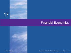 Kinh tế học - Financial economics