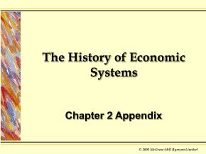 Kinh tế học vĩ mô - Chapter 2: The history of economic systems