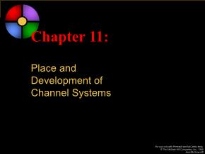 Marketing bán hàng - Chapter 11: Place and development of channel systems