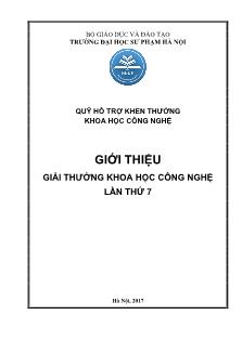 Giải thưởng khoa học công nghệ lần thứ 7