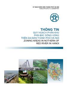 Thông tin quy hoạch phân khu phía bắc sông Hồng trên địa bàn Thành phố Hà Nội