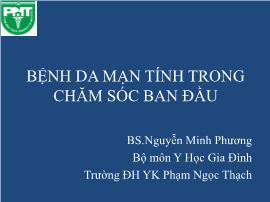 Bệnh da mạn tính trong chăm sóc ban đầu