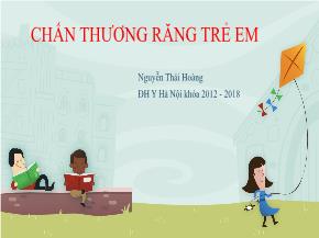 Chấn thương răng trẻ em