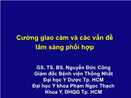 Cường giao cảm và các vấn đề lâm sàng phối hợp