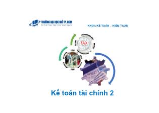 Kế toán tài chính 2 - Trần Tuyết Thanh