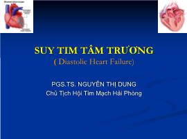 Suy tim tâm trương