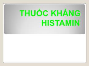 Thuốc kháng histamin