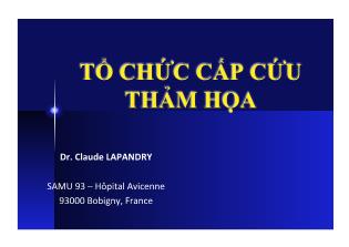 Tổ chức cấp cứu thảm họa