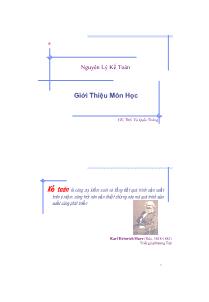 Bài giảng Nguyên lý kế toán - Chương 1: Tổng quan về kế toán - Vũ Quốc Thông