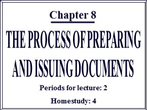 Bài giảng Quản trị văn phòng (Management of Office) - Chương 8: Quy trình soạn thảo & ban hành văn bản - Nguyễn Nam Hà