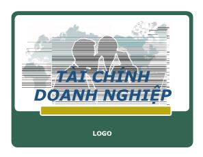 Bài giảng Tài chính doanh nghiệp