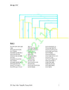Bài tập CNC - Nguyễn Trọng Khôi
