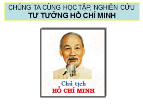 Giáo trình môn Tư tưởng Hồ Chí Minh
