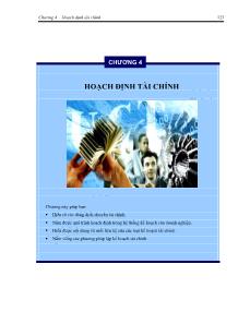 Giáo trình Quản trị tài chính (Phần 2)