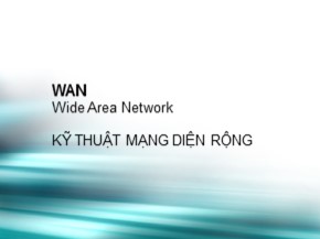 Bài giảng Kỹ thuật mạng diện rộng WAN (Wide Area Network)