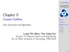 Bài giảng Data Structures and Algorithms - Chapter 0: Course Outline