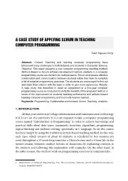 A case study of applying scrum in teaching computer programming