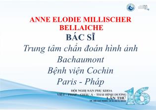 Bài thuyết trình Anne elodie millischer bellaiche