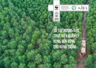 Sổ tay Hướng dẫn thực hiện quản lý rừng bền vững cho rừng trồng